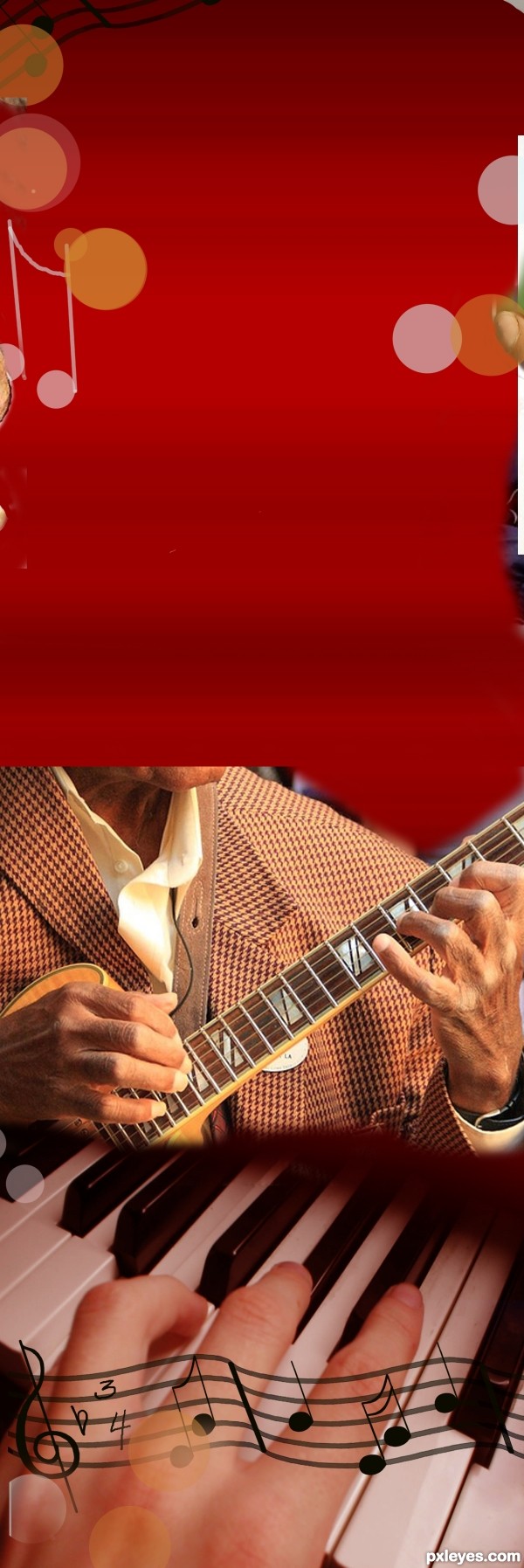Creation of Hands That Make the Music Flow: Step 10